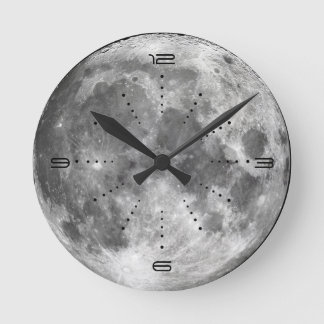 Horloge Ronde Clock Full Moon