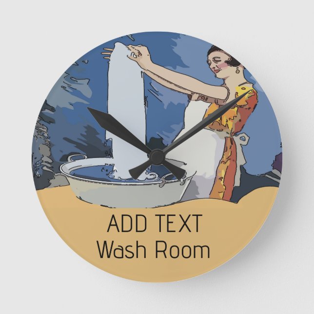 Horloge Ronde Clock Room (Recto)