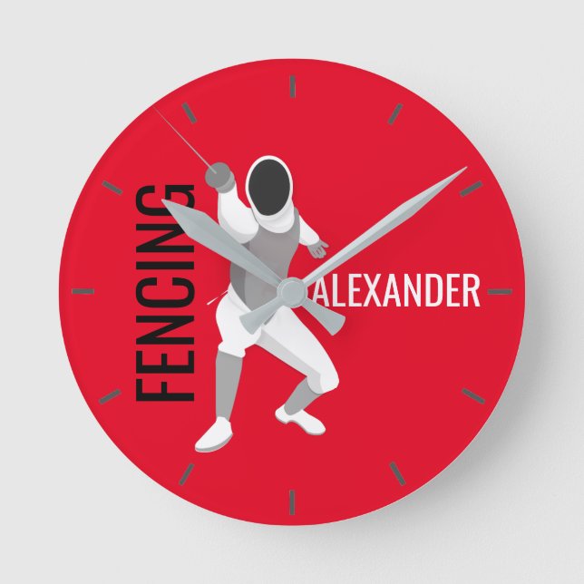 Horloge Ronde Clôture (Recto)