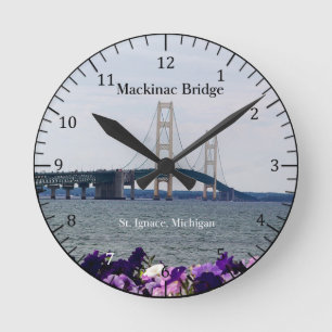 Horloge Ronde Club de bridge de Mackinac