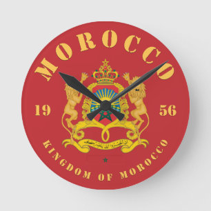 Horloge Ronde Coat d'Arms