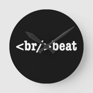 Horloge Ronde code HTML de casse