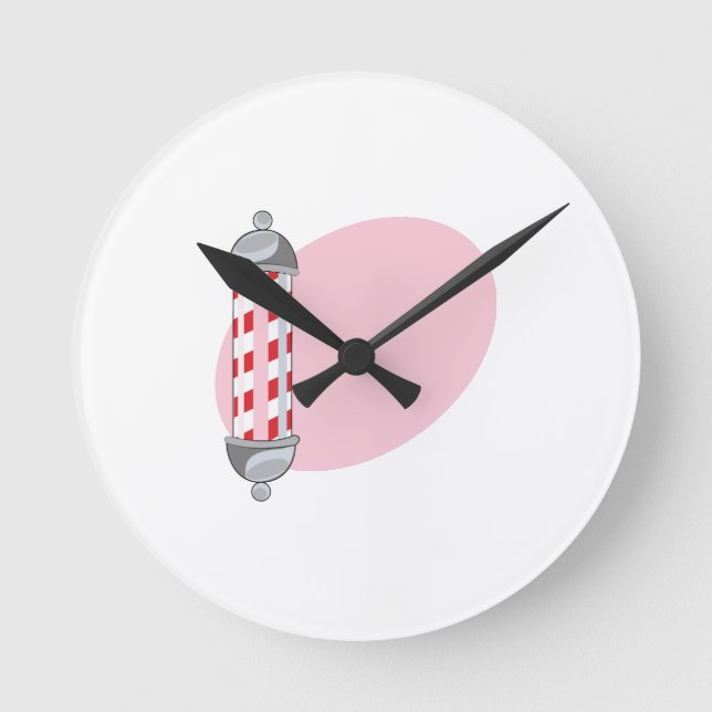 Horloge Ronde Coiffeur Polonais (Recto)