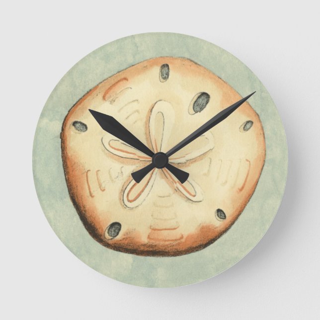 Horloge Ronde Collecteur de Shell (Recto)