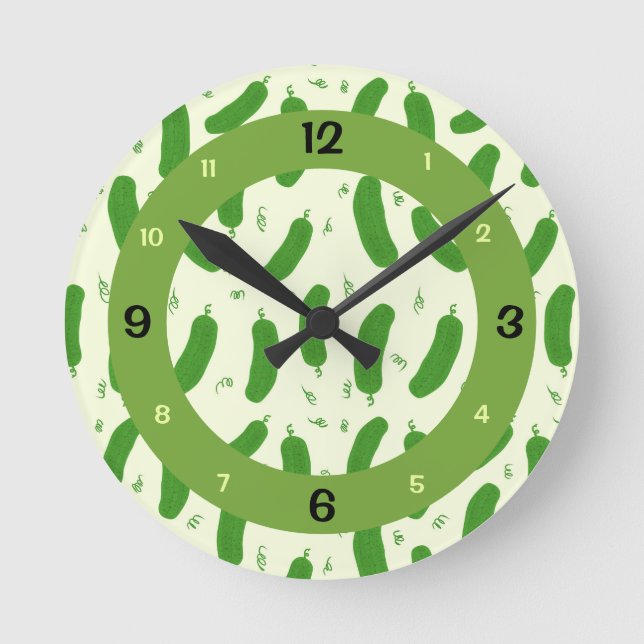 Horloge Ronde Collection Pickle & Fresh (Recto)