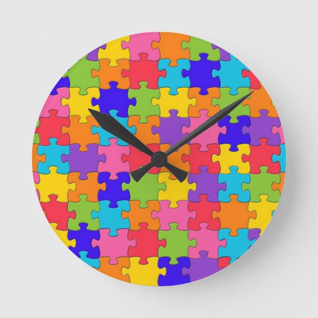 Horloge Ronde Collection puzzled (Recto)