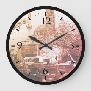 Horloge Ronde Colonne de Constantinople Grande colonne vintage T