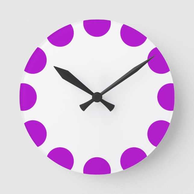 Horloge Ronde Color Crescent (Recto)