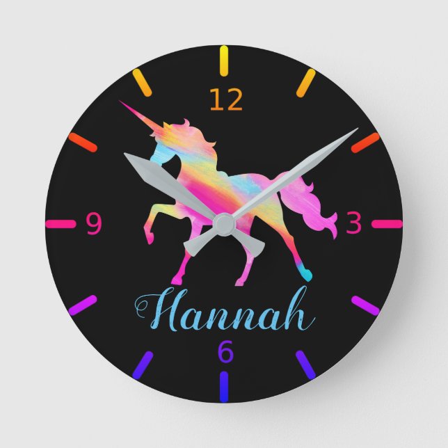 Horloge Ronde Colorful (Recto)