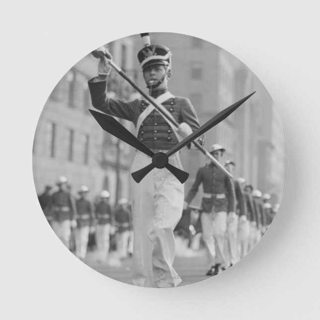 Horloge Ronde Commandant de tambour (Recto)