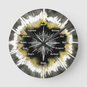 Horloge Ronde Compas spirituel