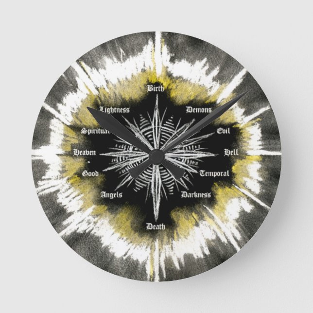 Horloge Ronde Compas spirituel (Recto)