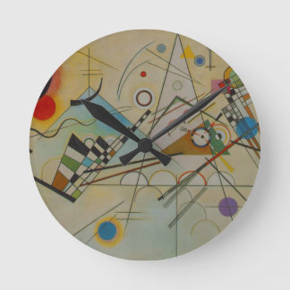 Horloge Ronde Composition Kandinsky VIII