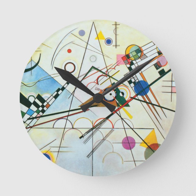 Horloge Ronde Composition VIII par Wassily Kandinsky (Recto)