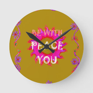 Horloge Ronde Conception artistique vectorielle d'inspiration «