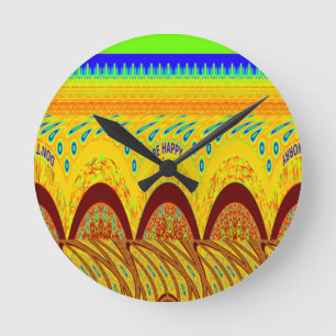 Horloge Ronde Conception de création d'art impression 'Ne vous i