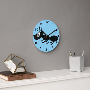 Horloge Ronde Conception de fourmi