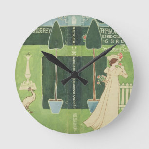 Horloge Ronde Conception de jaquette de livre pour 'un