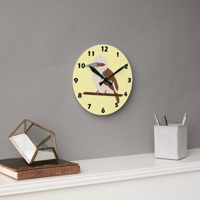 Horloge Ronde Conception de Kookaburra (Bureau)