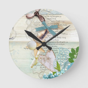 Horloge Ronde Conception de la série nautique 5