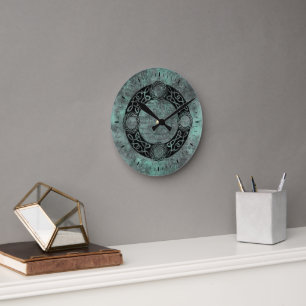 Horloge Ronde Conception de noeuds irlandais