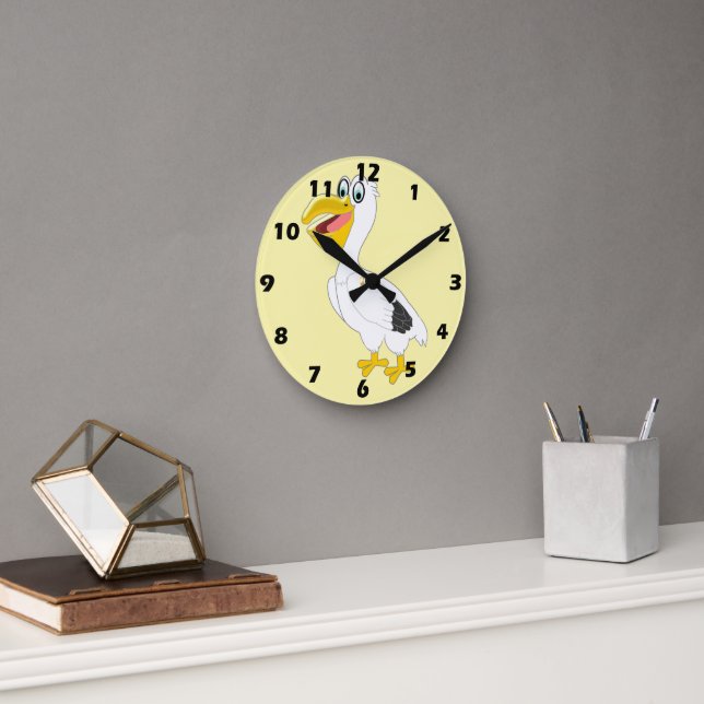 Horloge Ronde Conception de Pélican (Bureau)