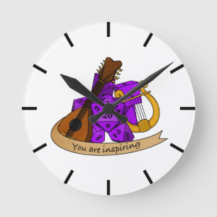 Horloge Ronde Conception des dés de série