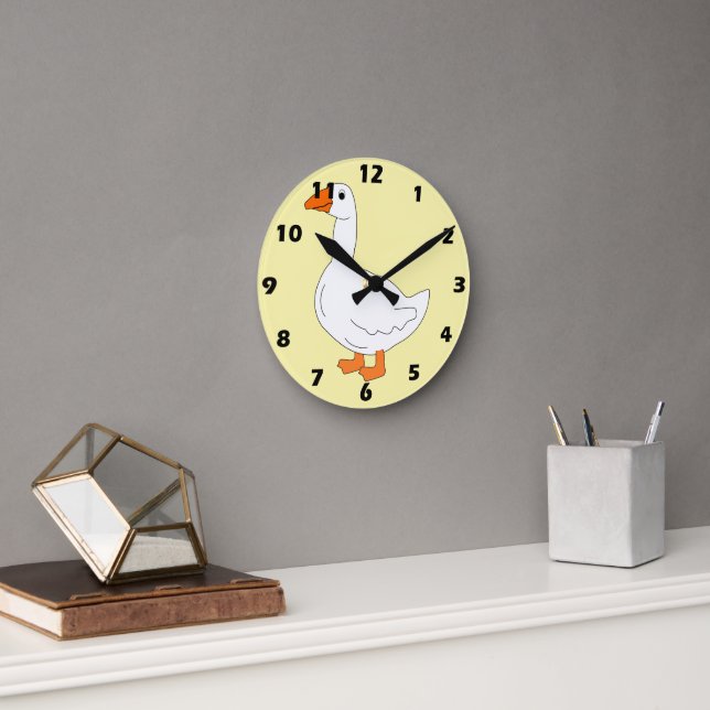 Horloge Ronde Conception d'oie (Bureau)