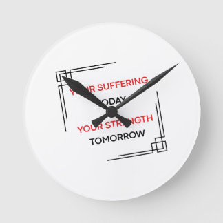 Horloge Ronde Conception d'Orientation de Motivation