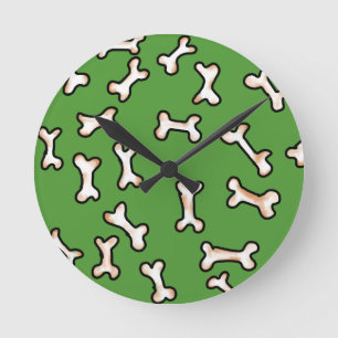Horloge Ronde Conception d'os