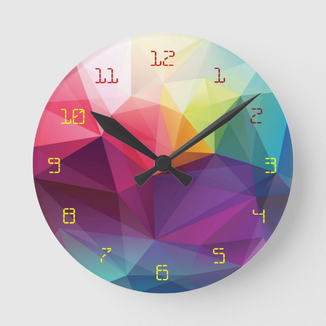 Horloge Ronde Conception moderne (Recto)