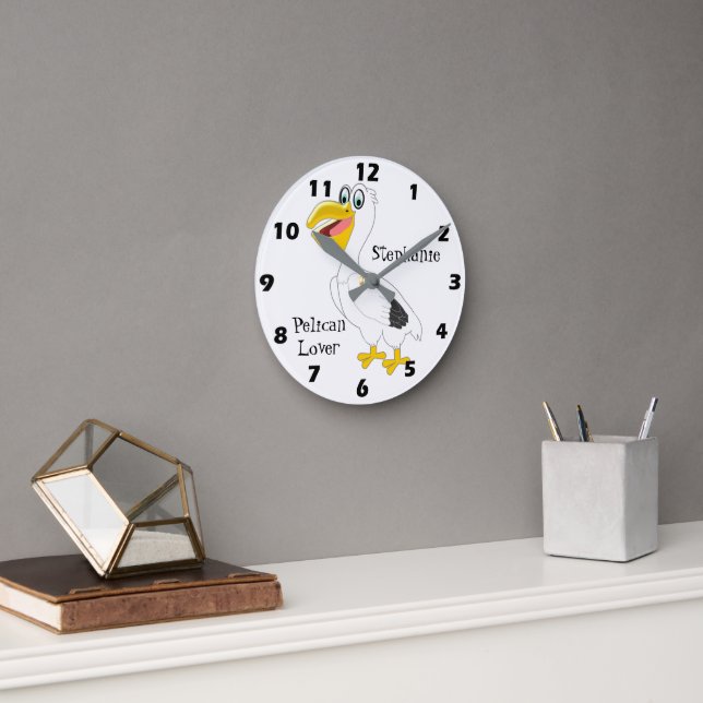 Horloge Ronde Conception pelican (Bureau)