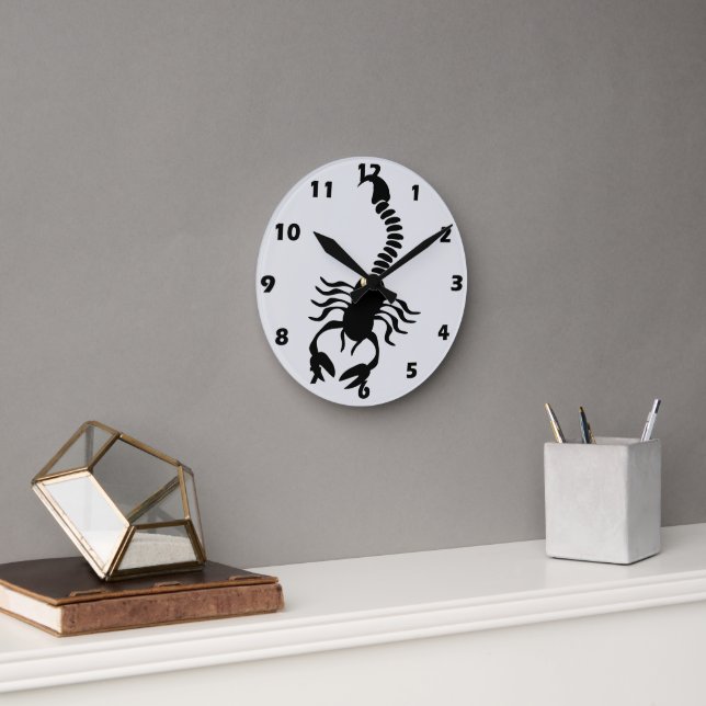 Horloge Ronde Conception Scorpion (Bureau)