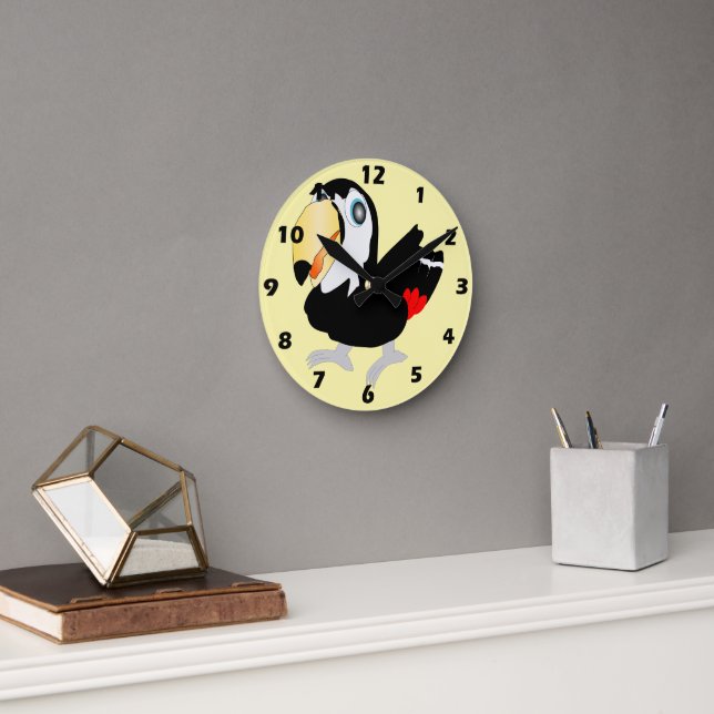 Horloge Ronde Conception Toucan (Bureau)