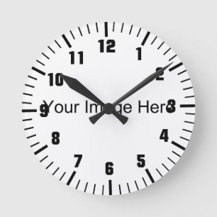 Horloge Ronde Concevez vos propres