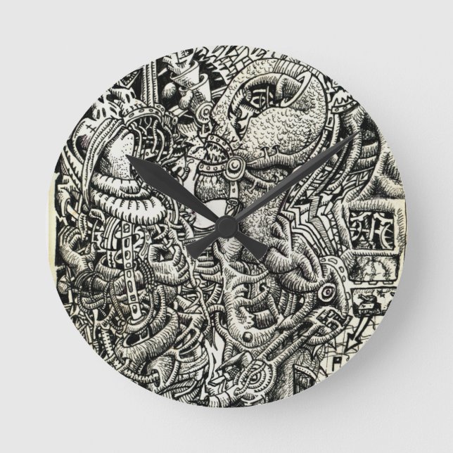 Horloge Ronde Concurrence unilatérale (Recto)