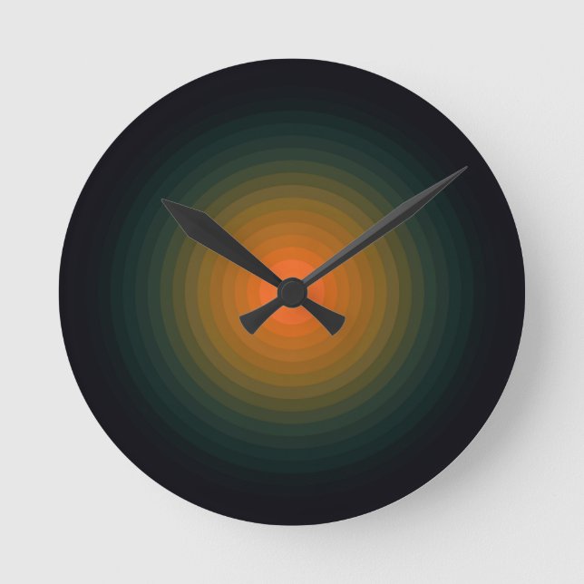 Horloge Ronde Contemporain  (Recto)