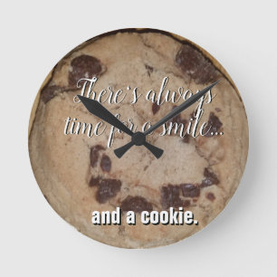 Horloge Ronde Cookie clock