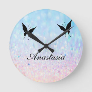 Horloge Ronde Cool, Amazing, Blue Face