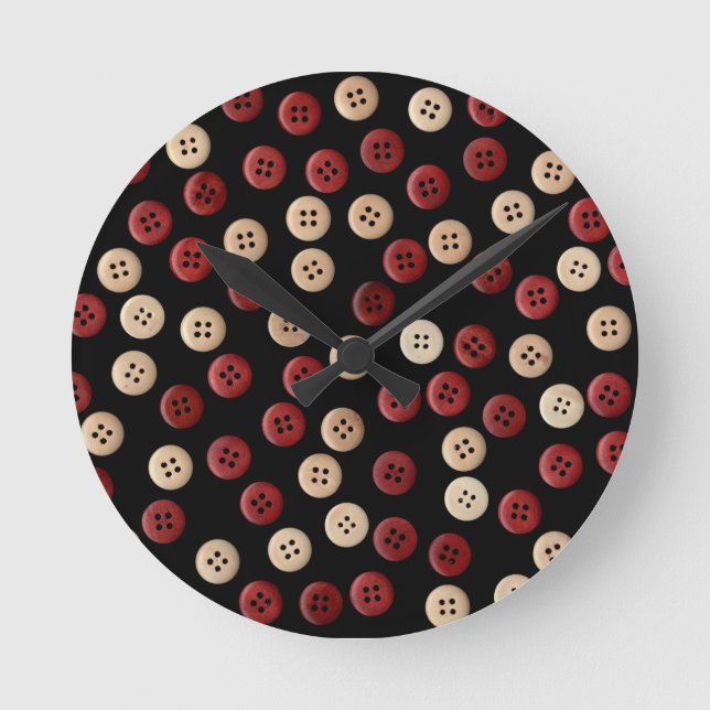 Horloge Ronde Cool Cute Fun Unique (Recto)