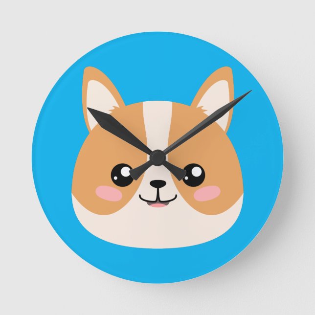 Horloge Ronde Corgi (Recto)