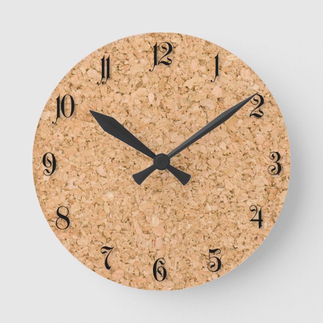 Horloge Ronde Cork oak (Recto)