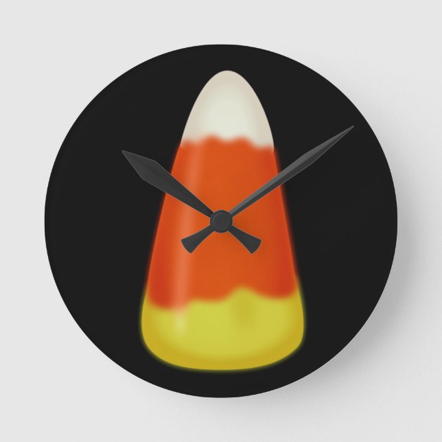 Horloge Ronde Corne à bonbons (Recto)
