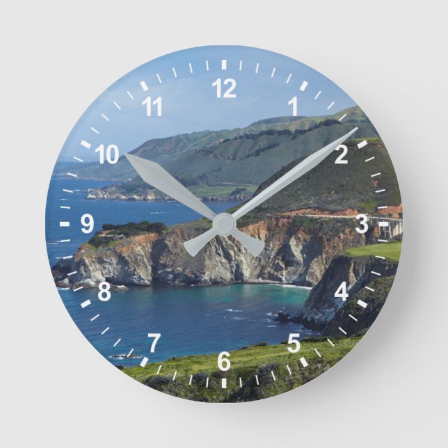 Horloge Ronde Côte centrale de Californie (Recto)