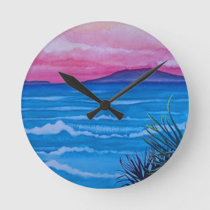 Horloge Ronde Coucher de soleil de Ventura