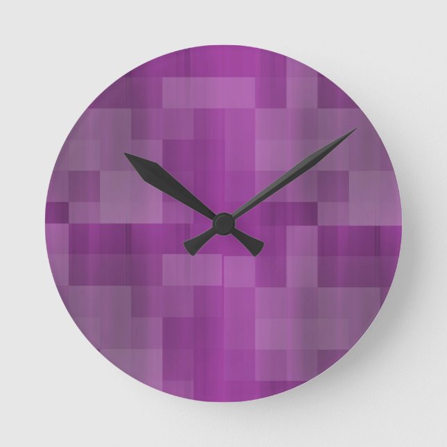 Horloge Ronde Couleurs des styles classiques (Recto)