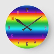 Couleurs moyennes lumineuses du spectre Arc-en-cie