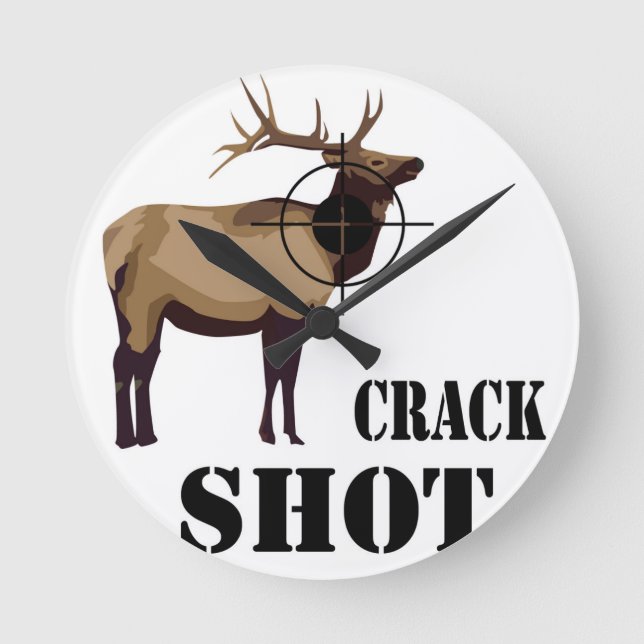 Horloge Ronde coup de crack (Recto)