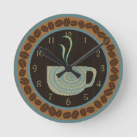 Coupe O Café Brown et Turquoise