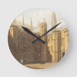 Horloge Ronde Cour de College du Roi, Cambridge, 'du Hist